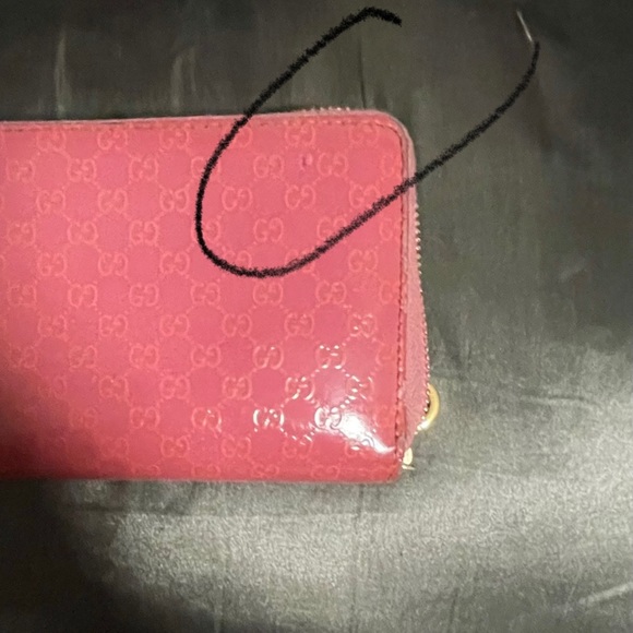 GUCCI Vintage Authentic Microguccdssima Leather Continental Wallet Price Firm! - Picture 16 of 16